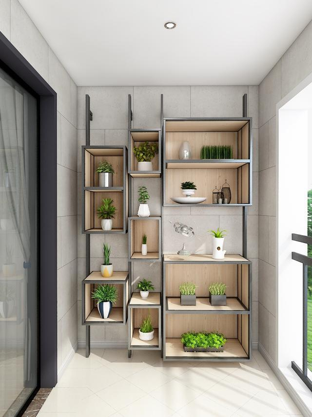 阳台储物柜创意效果图来啦 一起欣赏吧!