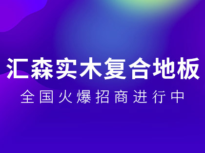 汇森地板加盟政策是什么？汇森地板加盟有扶持么？！